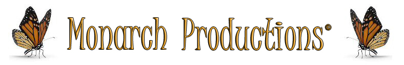 Monarch Productions LLC can build your website, set up email accounts, host your website and create artwork for all of your projects.